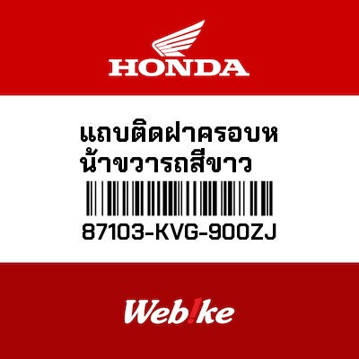 【HONDA Thailand 原廠零件】右前側貼紙 87103-KVG-900ZJ