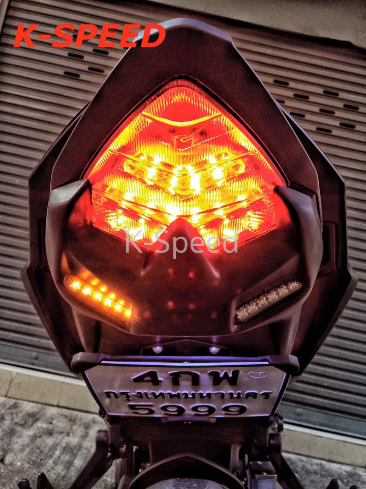 【Diabolus BY K-SPEED】Undertail With Led / License Plate Motive / CB500F & CBR500R All New 2016
