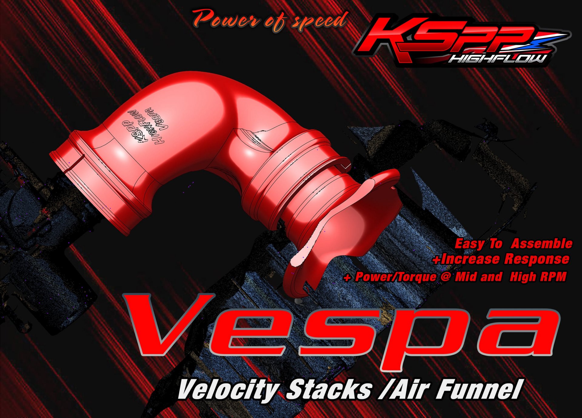 【KSPP】進氣歧管 / Vespa Sprint 125 & 150